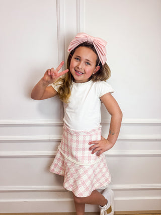 Girl Set Tweed Pink - Patachou