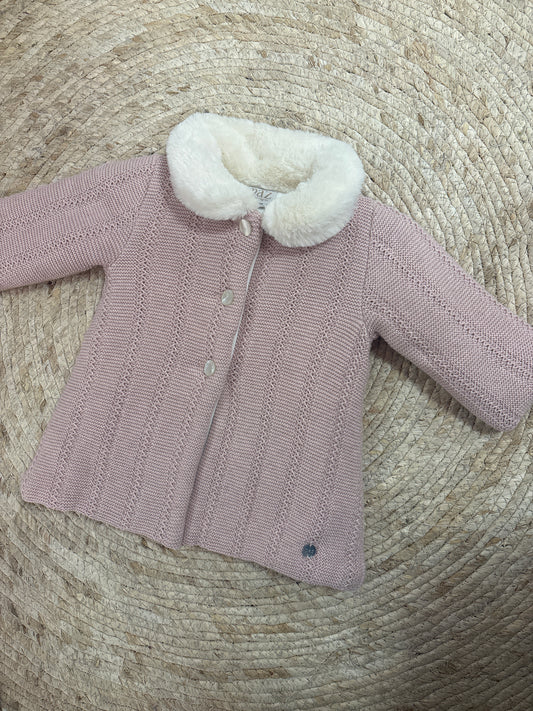 Newborn Knitted Coat Rosa - Paz Rodriquez