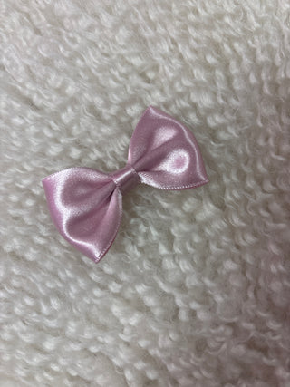 Butterfly Bow Mini Old Rose - Petite Zara
