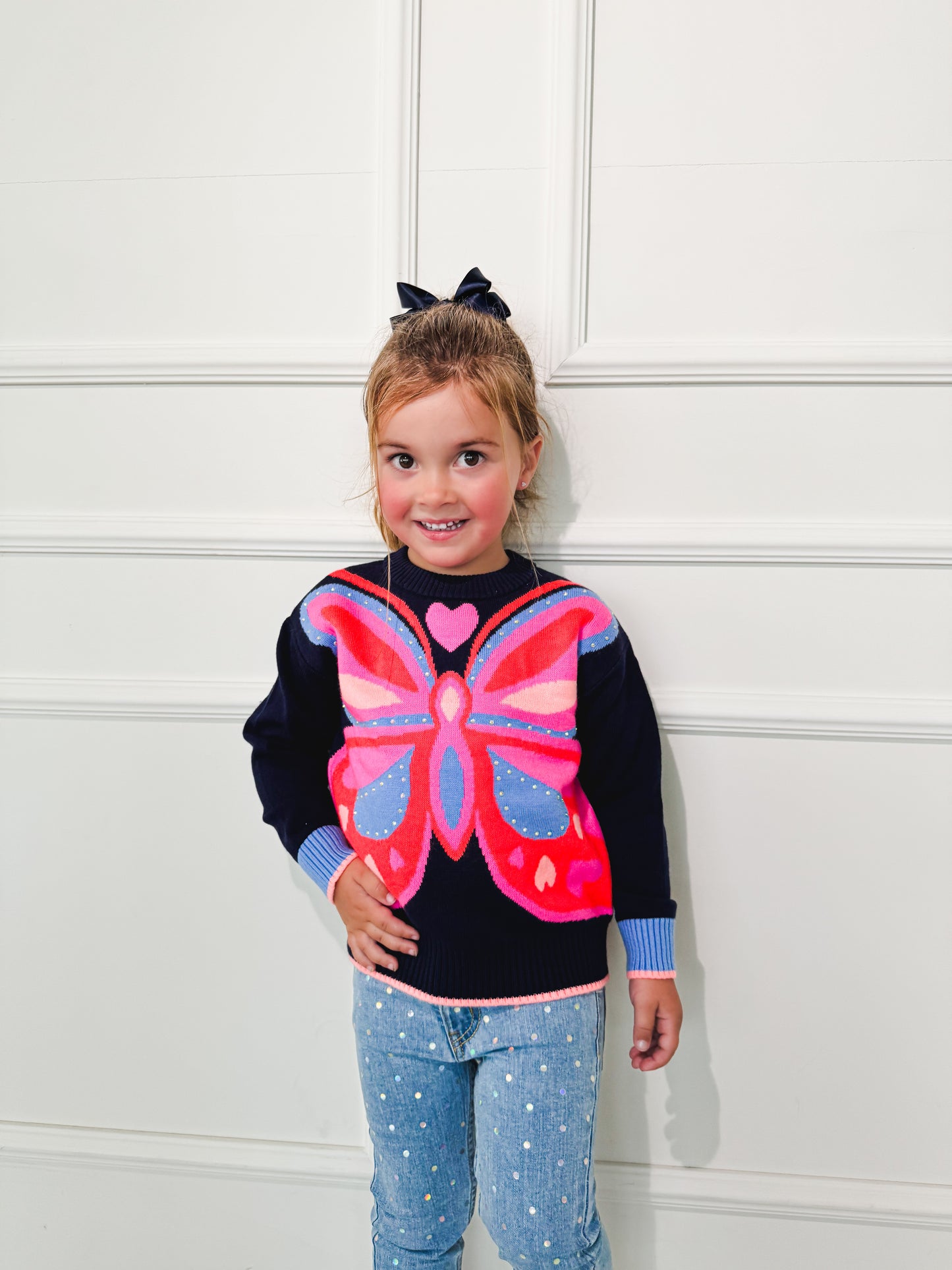 Sweater Butterfly - Billie Blush