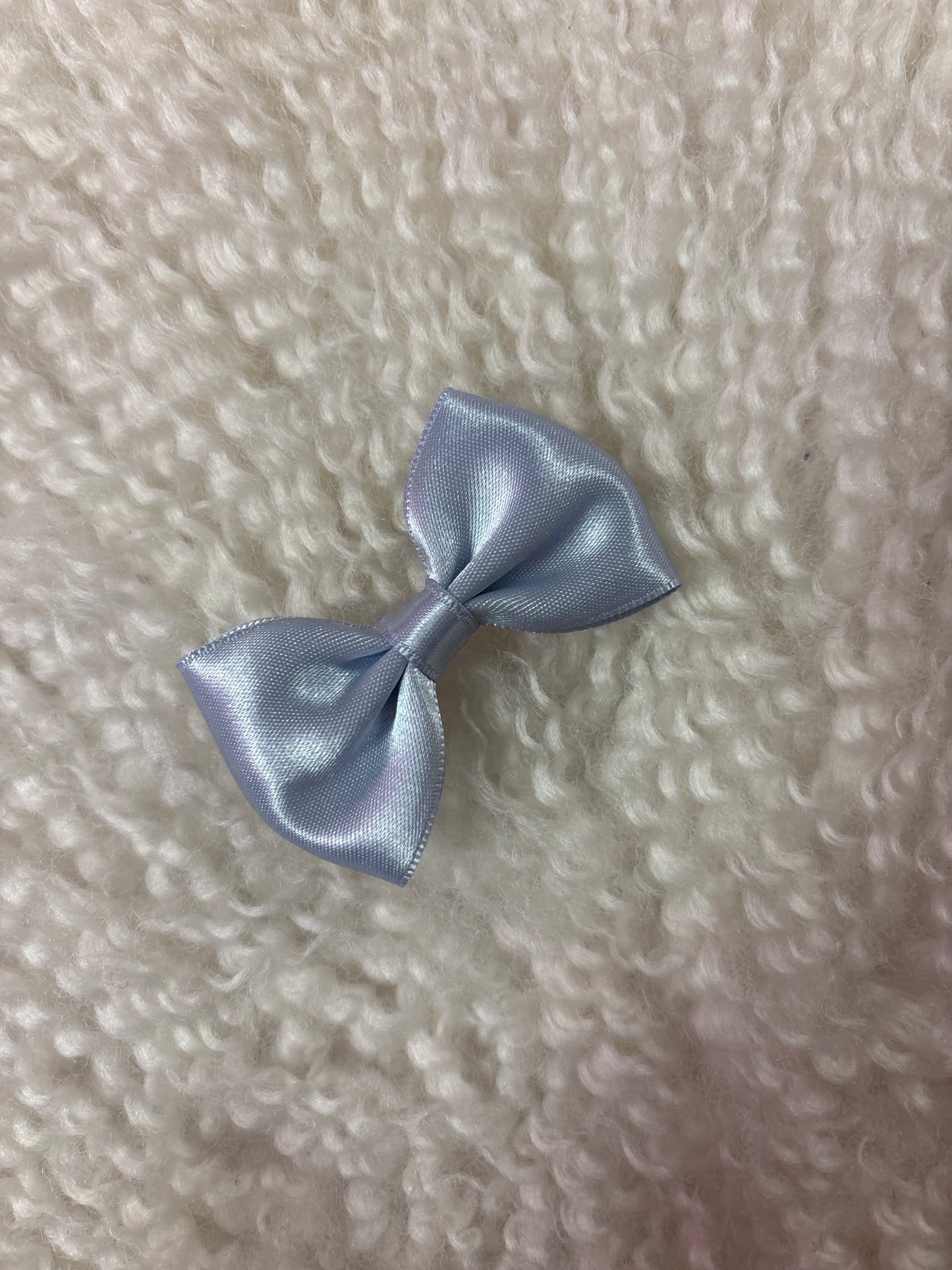 Butterfly Bow Mini Ice Blue - Petite Zara