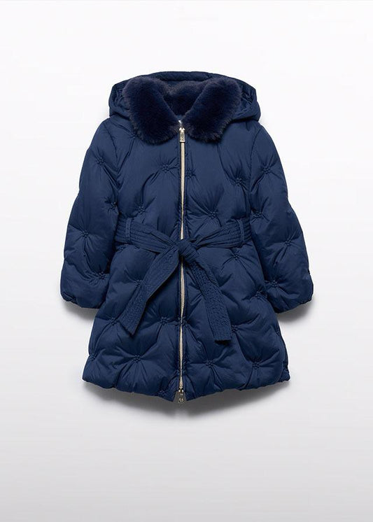 Coat Navy Blue - Abel & Lula
