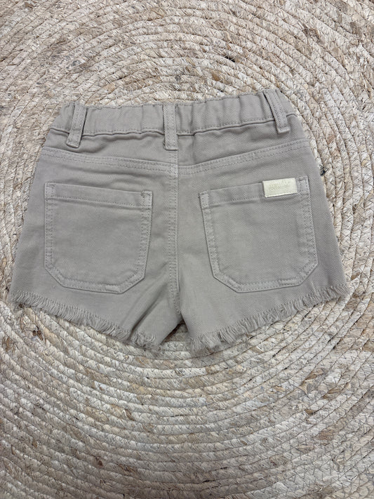 Short Beige Ruffle - Mayoral