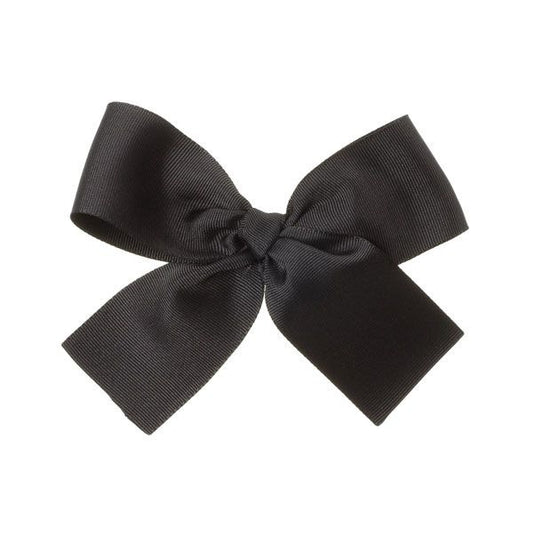 Medium Bow Clip Black - Siena