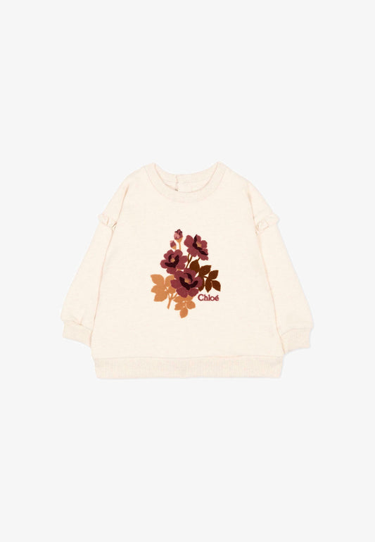 Meisjes trui bloem - Chloé