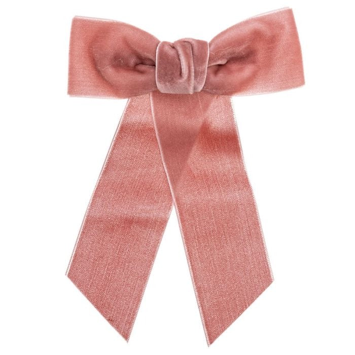 Velvet Bow Pink - Siena