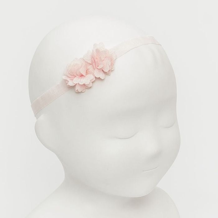 Baby headband flowers Light Pink - Siena