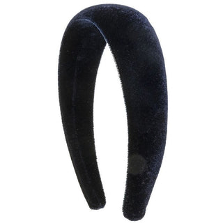Diadeem Velvet Big Dark Blue - Siena