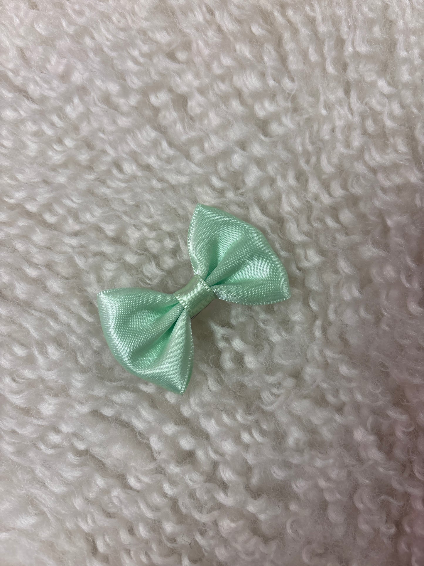 Butterfly Bow Mini Light Mint - Petite Zara