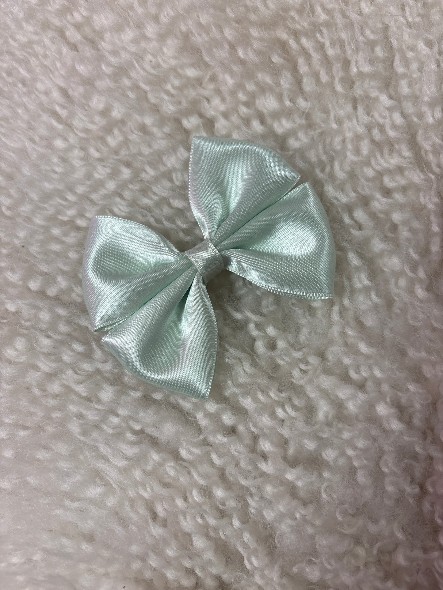 Butterfly Bow Small Mint - Petite Zara