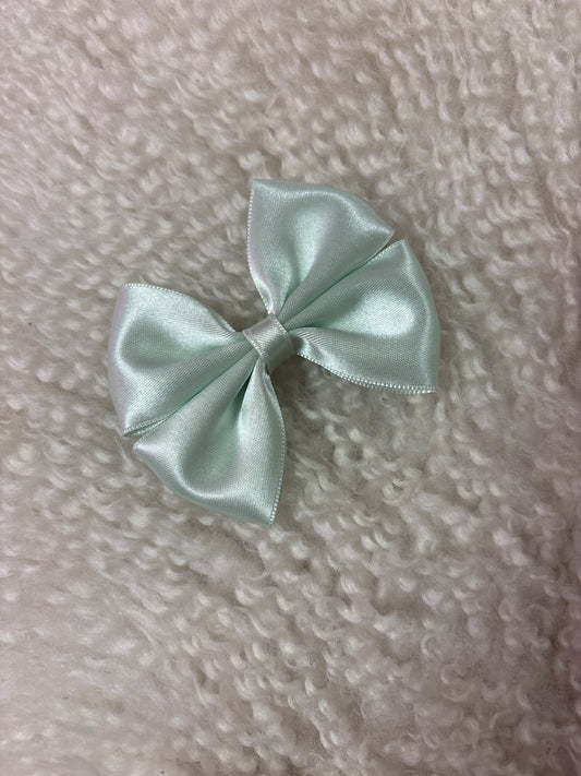 Butterfly Bow Small Mint - Petite Zara