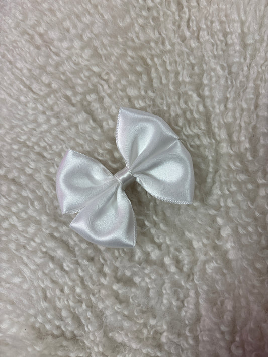 Butterfly Bow Small White - Petite Zara