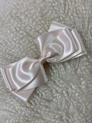 Butterfly Bow Large Baby Pink - Petite Zara