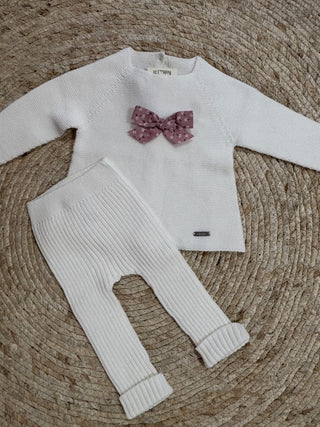 Set Bow Cream - Condor