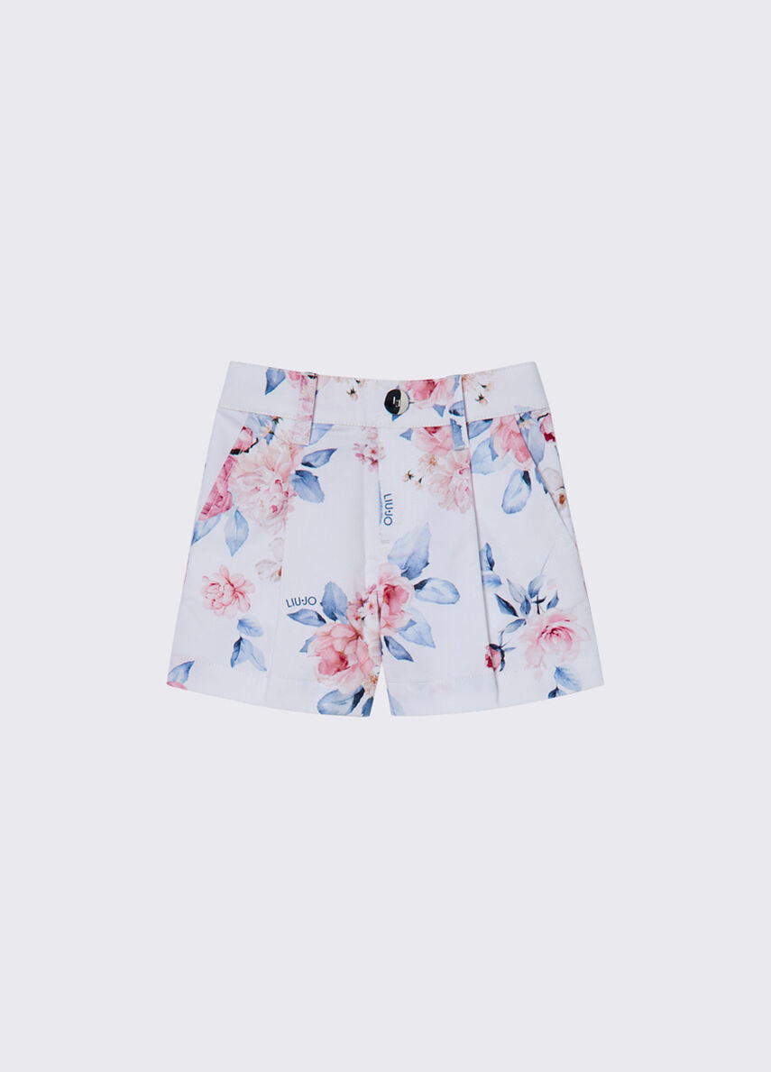 Printed Flower Short - Liu Jo
