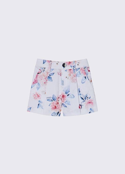 Printed Flower Short - Liu Jo