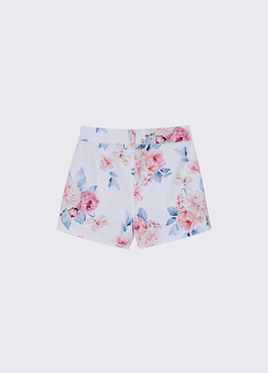 Printed Flower Short - Liu Jo