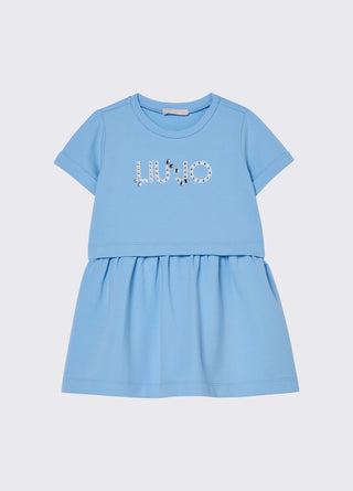 Dress Bejewelled Logo - Liu Jo