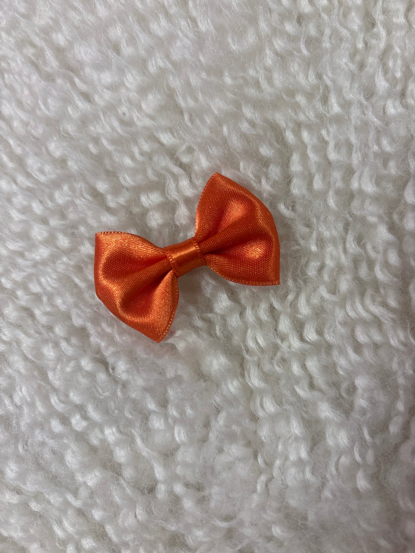 Butterfly Bow Mini Orange - Petite Zara
