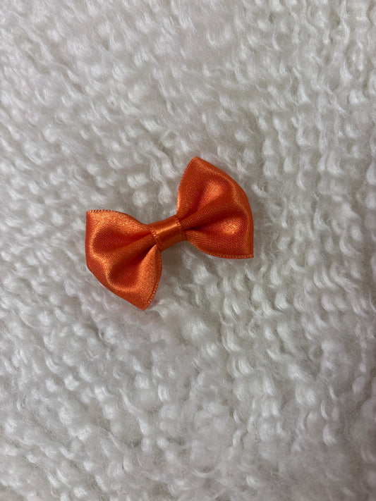 Butterfly Bow Mini Orange - Petite Zara
