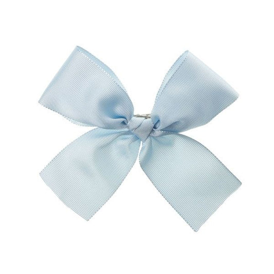 Medium Bow Clip Soft Blue - Siena