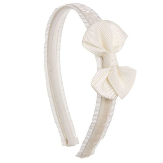 Diadeem Little Bow Off White - Siena