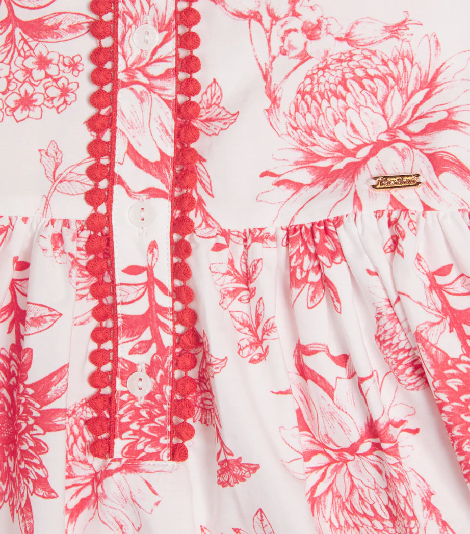 Dress Red Blossom - Patachou