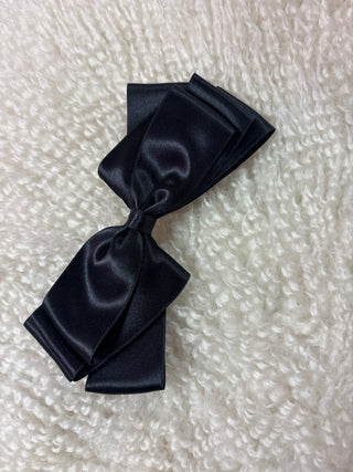 Butterfly Bow Large Black - Petite Zara