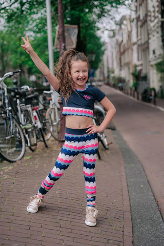 Legging Sport Navy - Billieblush