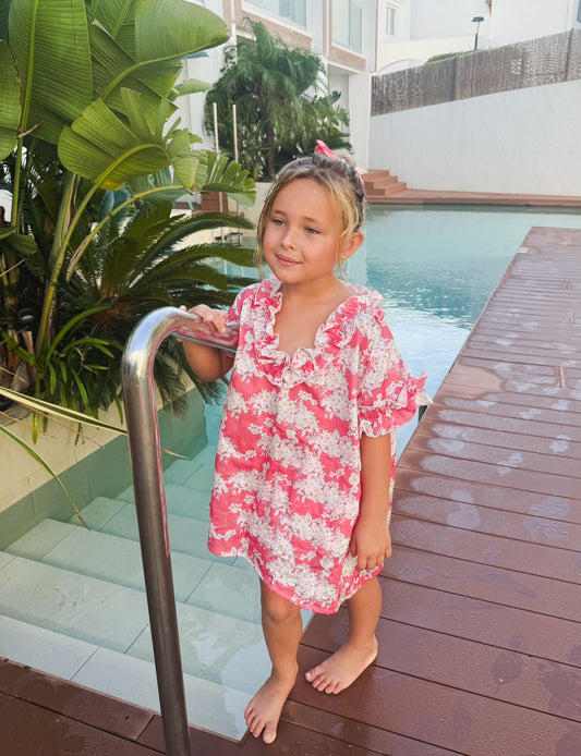 Beachdress Pink - Petite Zara