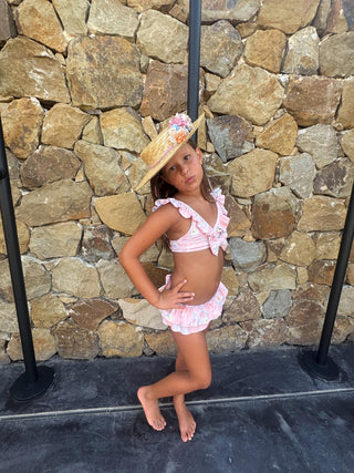 Bikini Flower Orange - Petite Zara