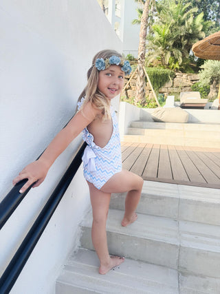 Swimsuit Love Blue - Petite Zara