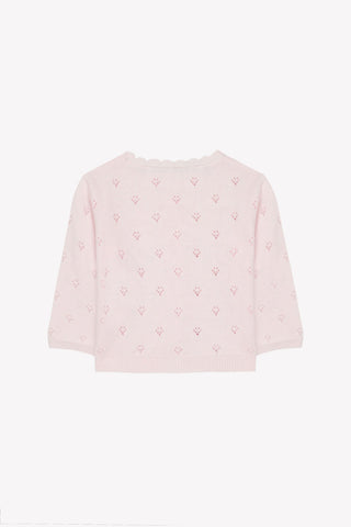 Cardigan Rose Pale - Tartine et Chocolat