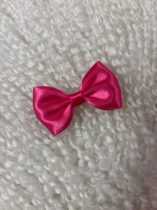 Butterfly Bow Mini Fuschia - Petite Zara