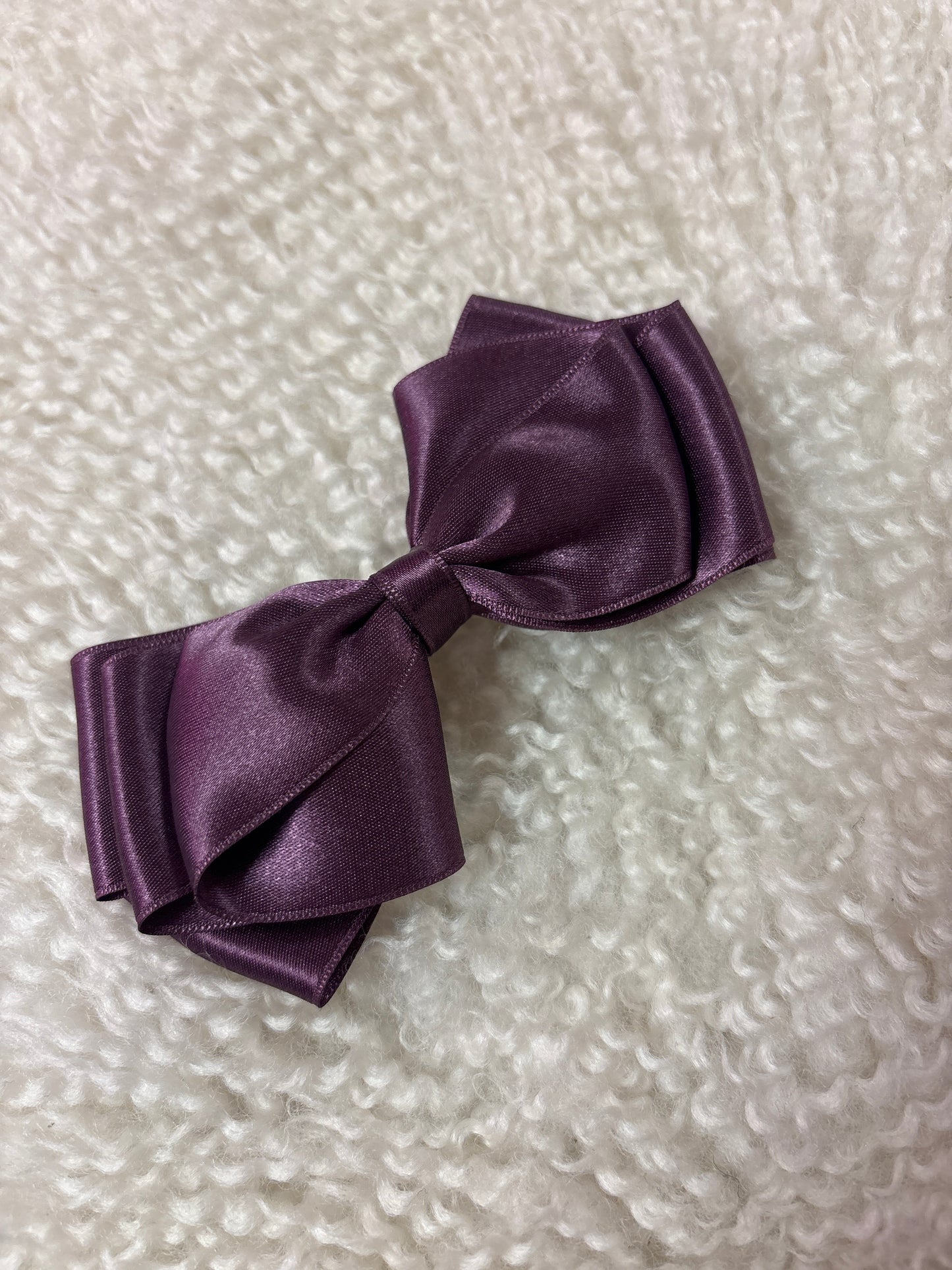 Butterfly Bow Medium Purple - Petite Zara