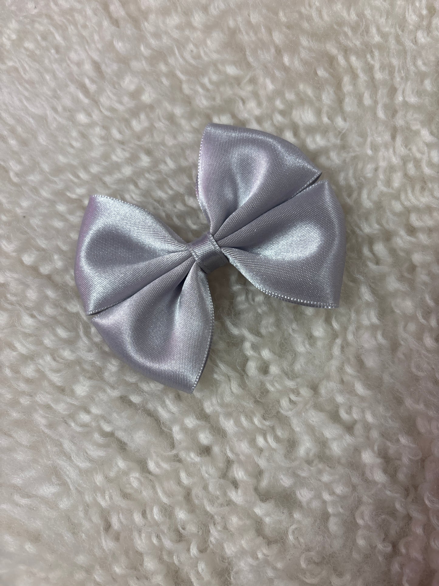 Butterfly Bow Small Light Grey - Petite Zara
