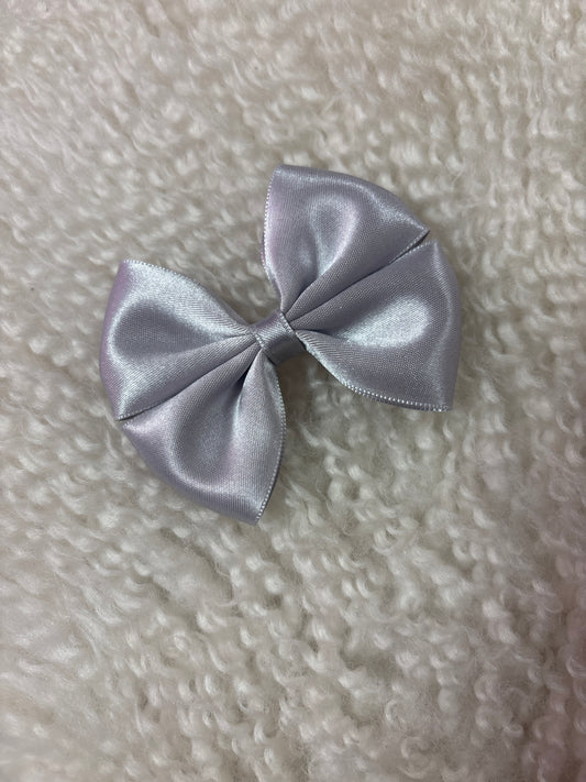Butterfly Bow Small Light Grey - Petite Zara