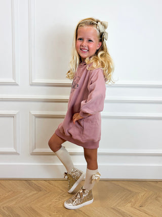 Meisjes capuchon jurk - Chloé