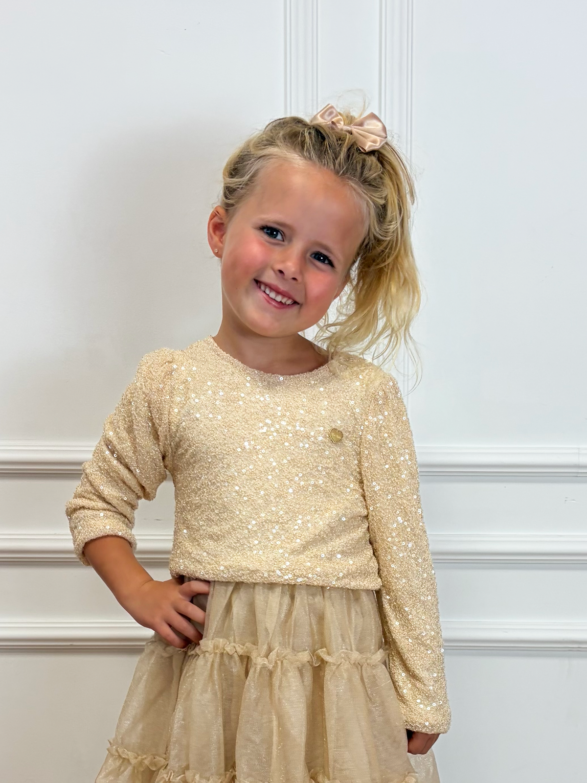 Elsa Shirt Meisjes - Le Chic