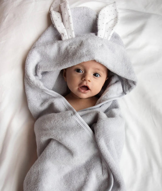 Bunny Towel Grey - Livly