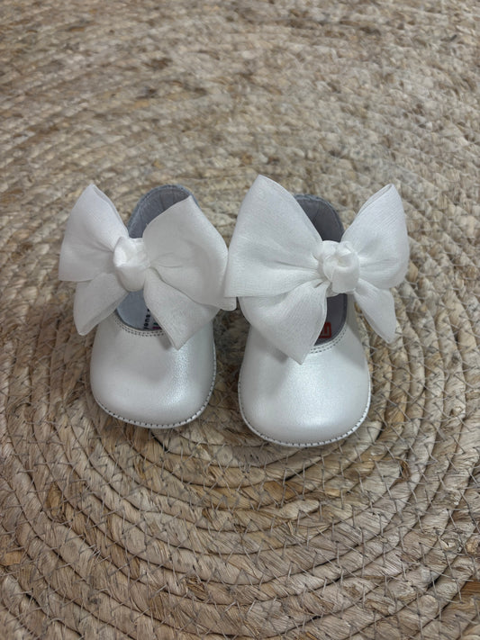 Baby White Bow - Andanines
