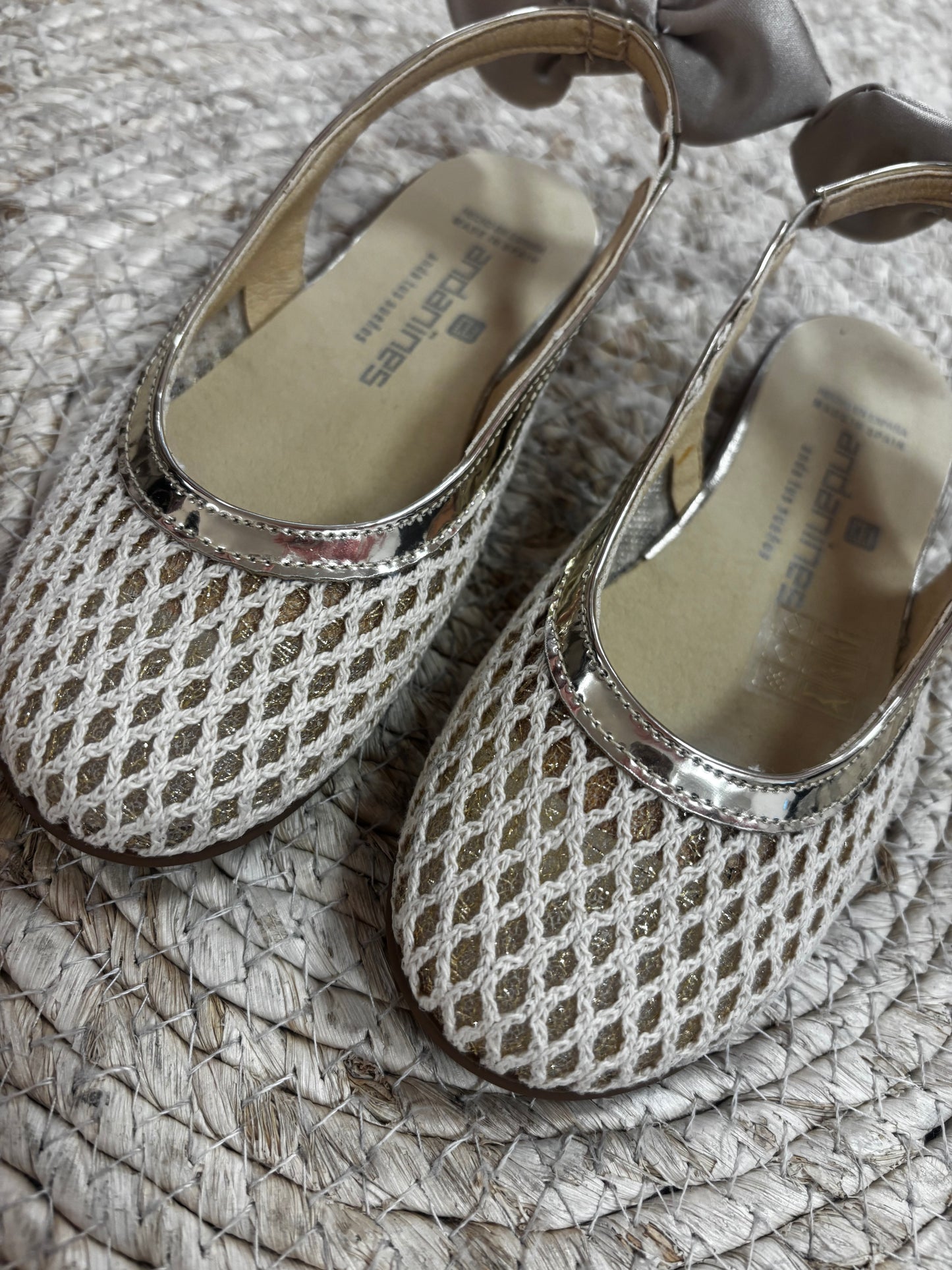 Ballerina Bow Back Gold - Andanines