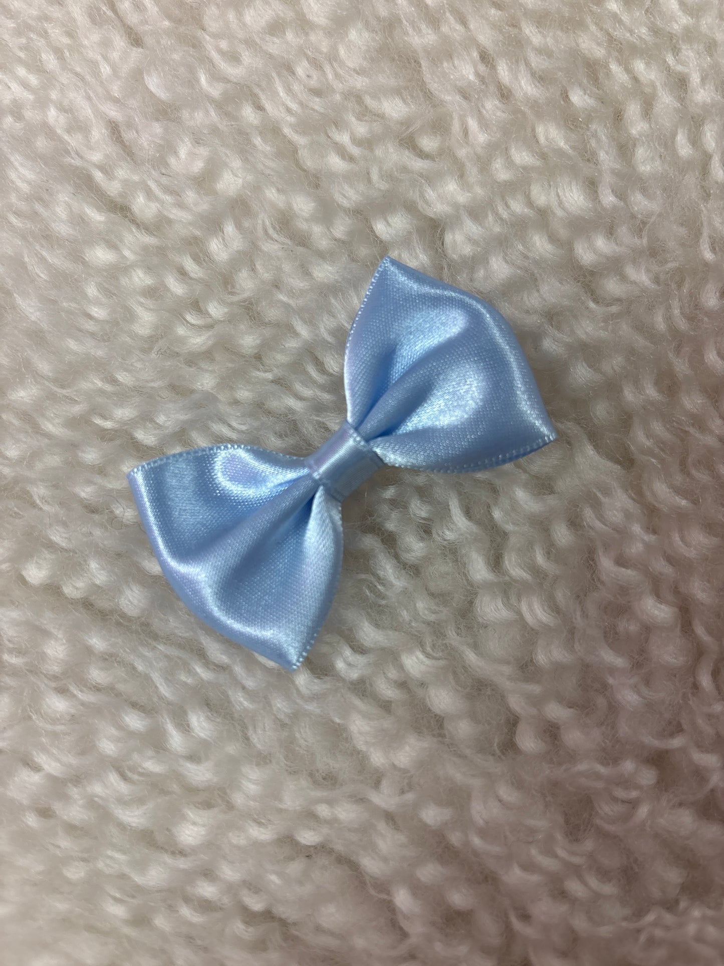 Butterfly Bow Mini Light Blue - Petite Zara