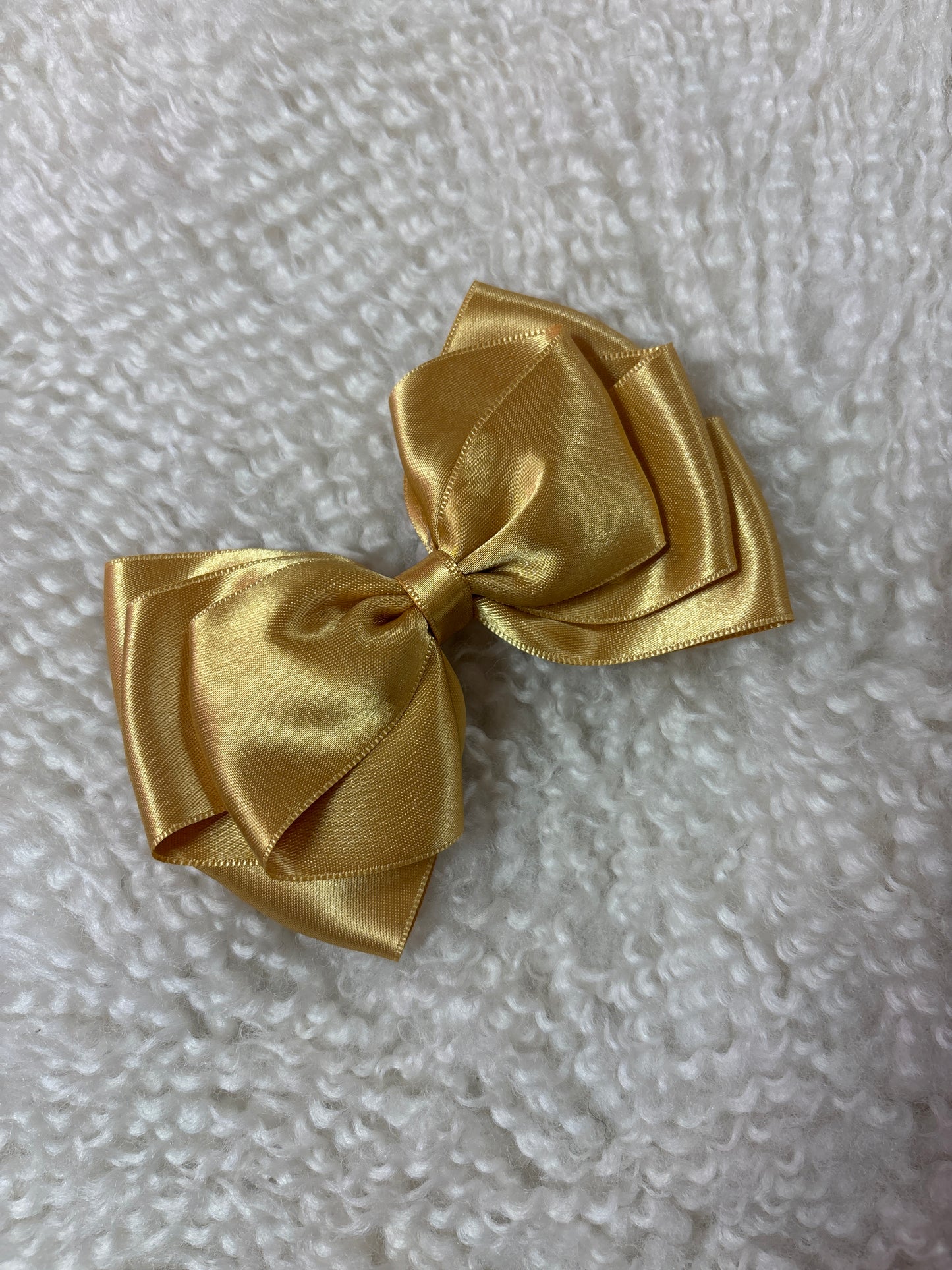 Butterfly Bow Medium Dark Gold - Petite Zara