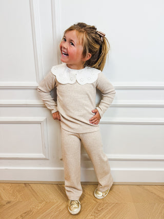 Set Flared Beige - Laivicar