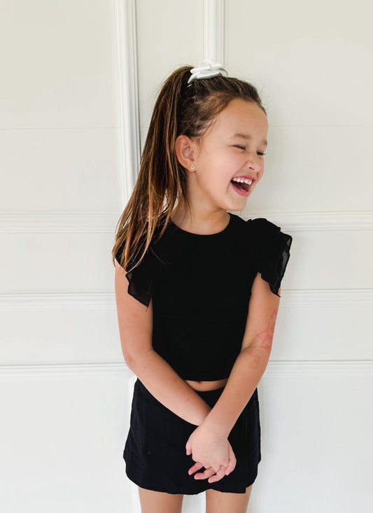 Black Ribbed Shirt - Mayoral