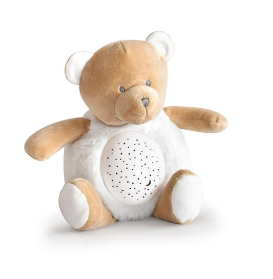 Music And Light Bear White - Doudou