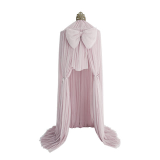 Dreamy Canopy Big Bow Pale Rose - Spinkie