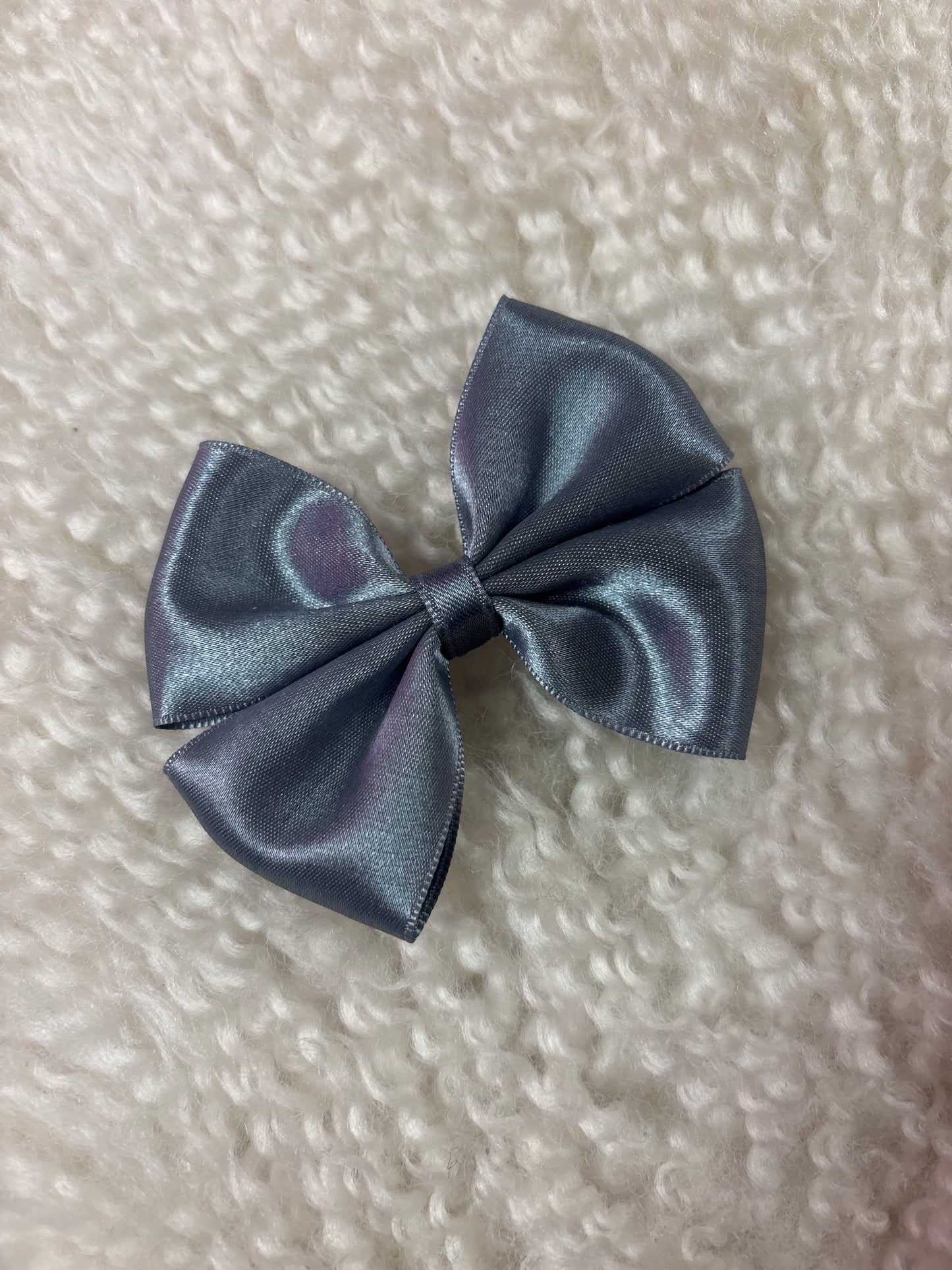 Butterfly Bow Small Grey - Petite Zara