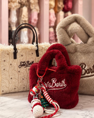 Fluffy Tas Rood - M2 Saint Barth